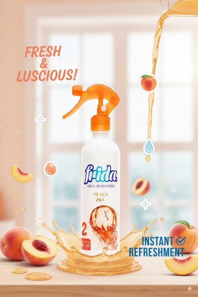Frida Aqua Air Freshener - Peach 460ml